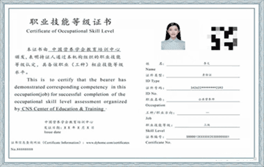 职业技能等级证